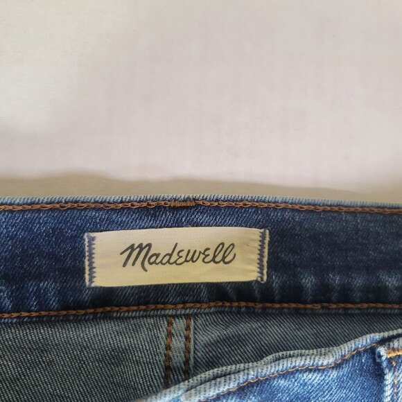 Madewell Mid-Rise Kick Out Demin Jeans Size 28 - Picture 3 of 9